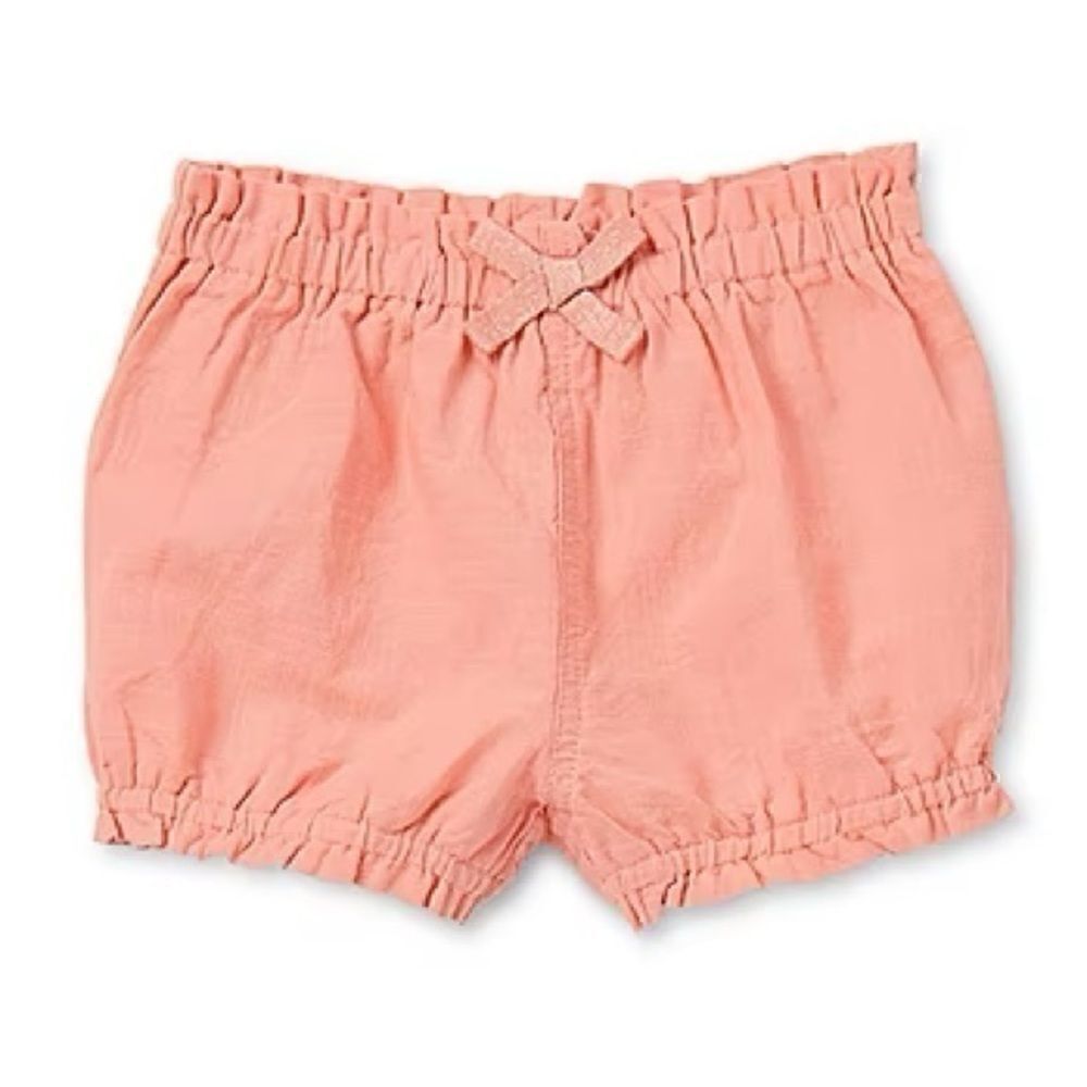 5/25 - Buy 5 for $25 Okie Dokie Baby Girls Shorts - Newborn- NWT - Coral color